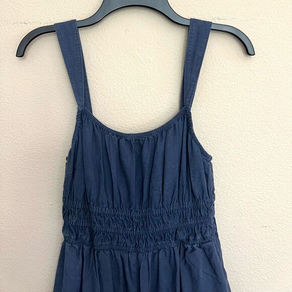 Madewell Linen Blend Sophie Tank Wide Leg Jumpsuit - Picture 7 of 11